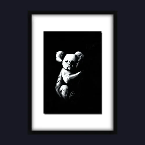 Branch Manager – Original Acrylic Painting (Koala)