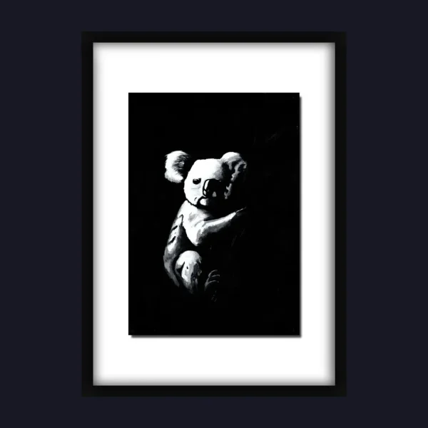 Branch Manager – Original Acrylic Painting (Koala)