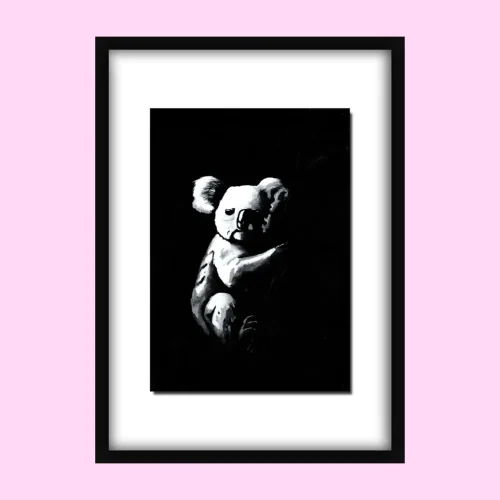 Branch Manager – Original Acrylic Painting (Koala)