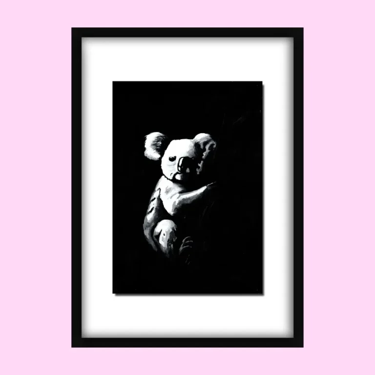 Branch Manager – Original Acrylic Painting (Koala)