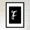 Lifestyle photo of Branch Manager, an Active Void acrylic print of a koala, styled in a room setting