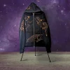 orbital-drift-main-front.webp Orbital Drift — hand-bleached wearable art hoodie by Tina Fletcher, front view