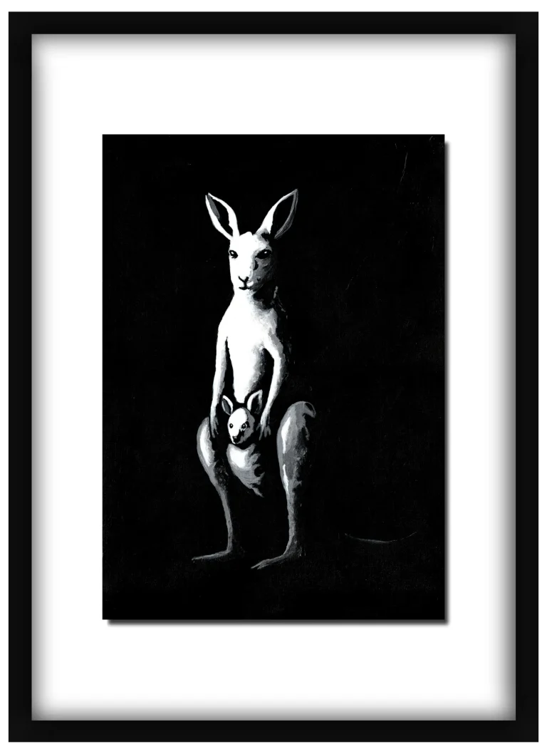 Plus One – Fine Art Print (Kangaroo)
