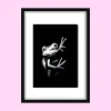 Rent Free – Original Acrylic Painting (Frog)