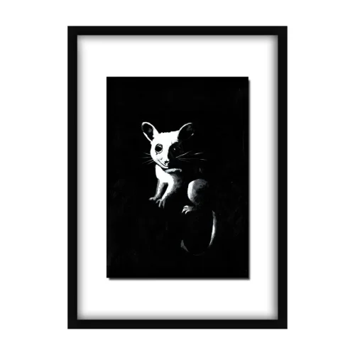 Roof Access – Original Acrylic Painting (Possum)