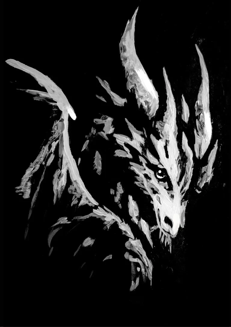 Dragonnite artwork shown as a phone wallpaper preview