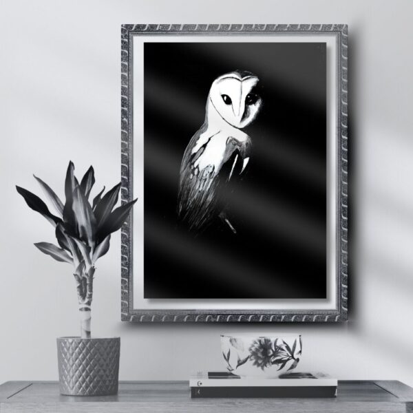 Dame Hush Fine Art Print